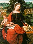 Madonna and Child s, MASTER of Female Half-length